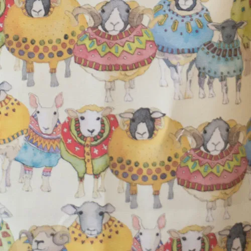 コットンエプロン Sheep in Sweaters