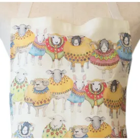 コットンエプロン Sheep in Sweaters