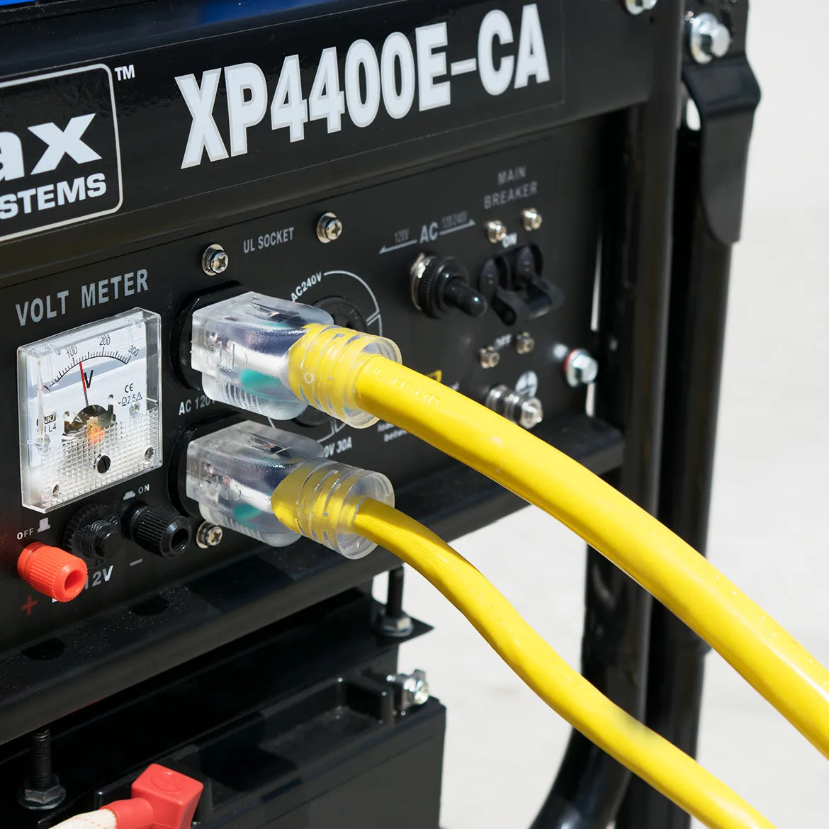 100-Foot 10 Gauge Triple Tap Extension Power Cord
