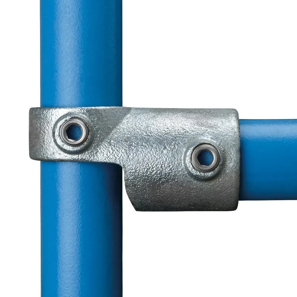 148E Swivel Adjustable Short Tee 85° - 235° Key Clamp To Suit 60.3mm Tube