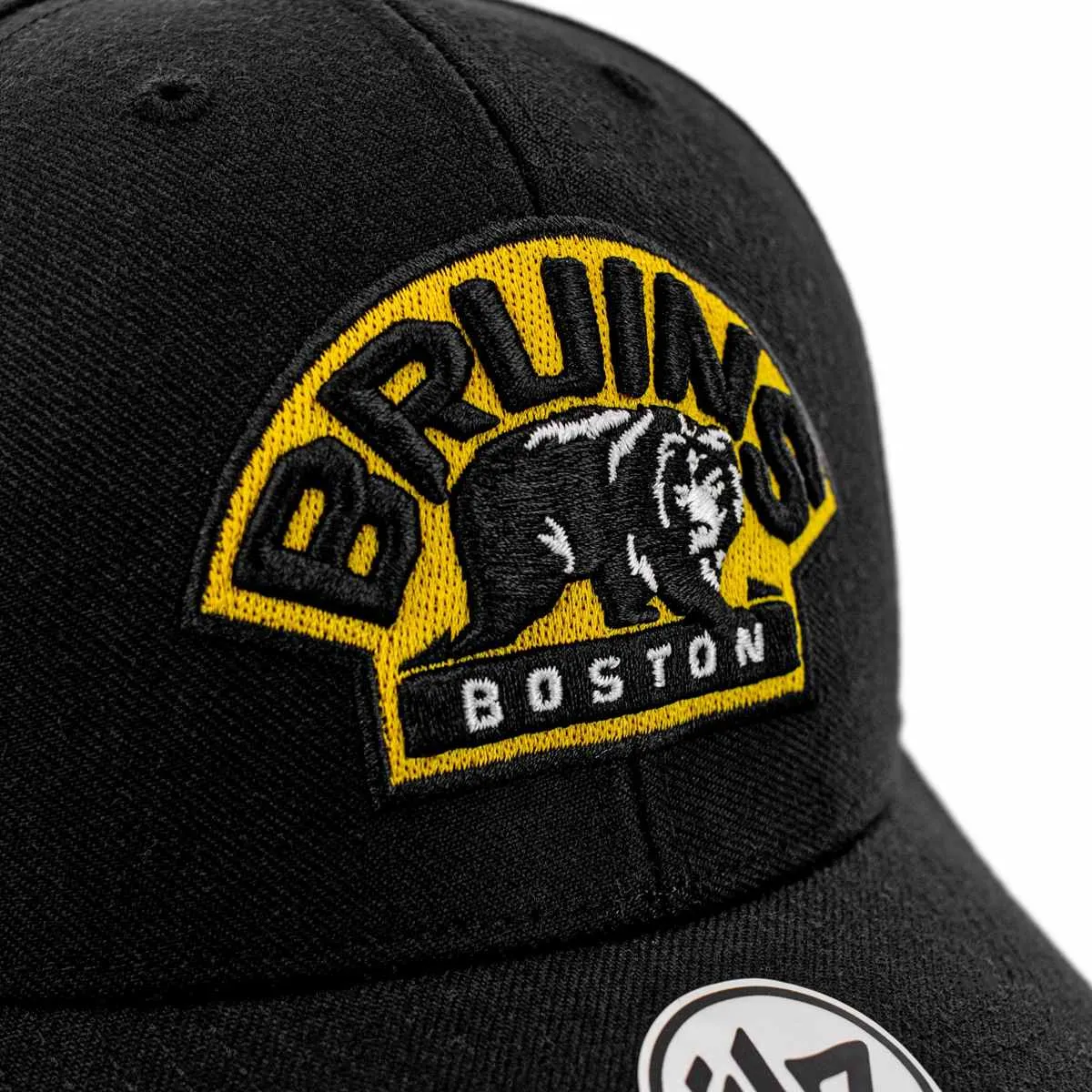 47 Brand Boston Bruins NHL MVP Wool Cap H-MVP01WBV-BKE - schwarz-gelb