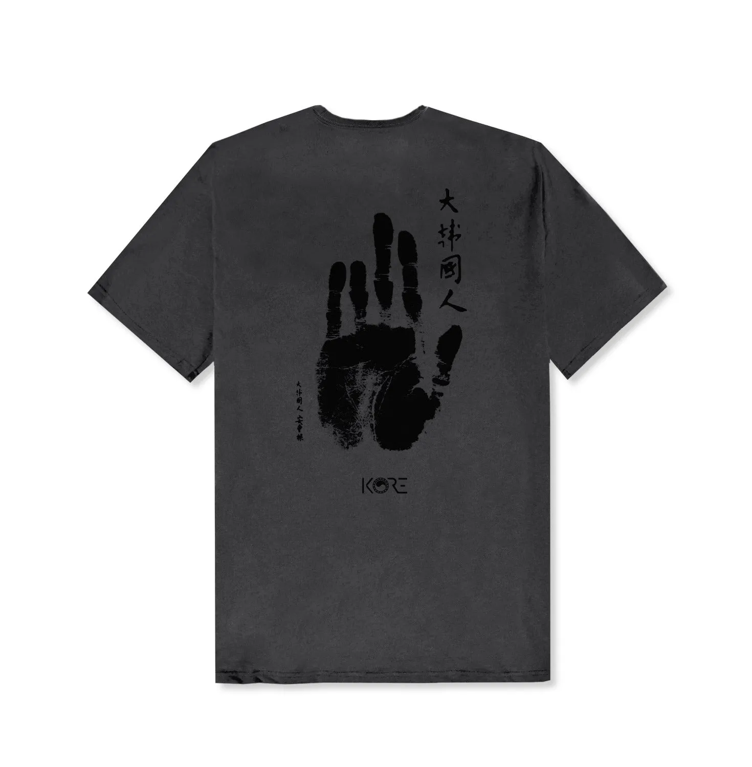 AHN HANDPRINT TEE (SHADOW)