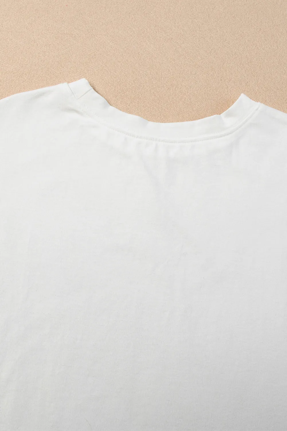 Animal Round Neck Dropped Shoulder T-Shirt