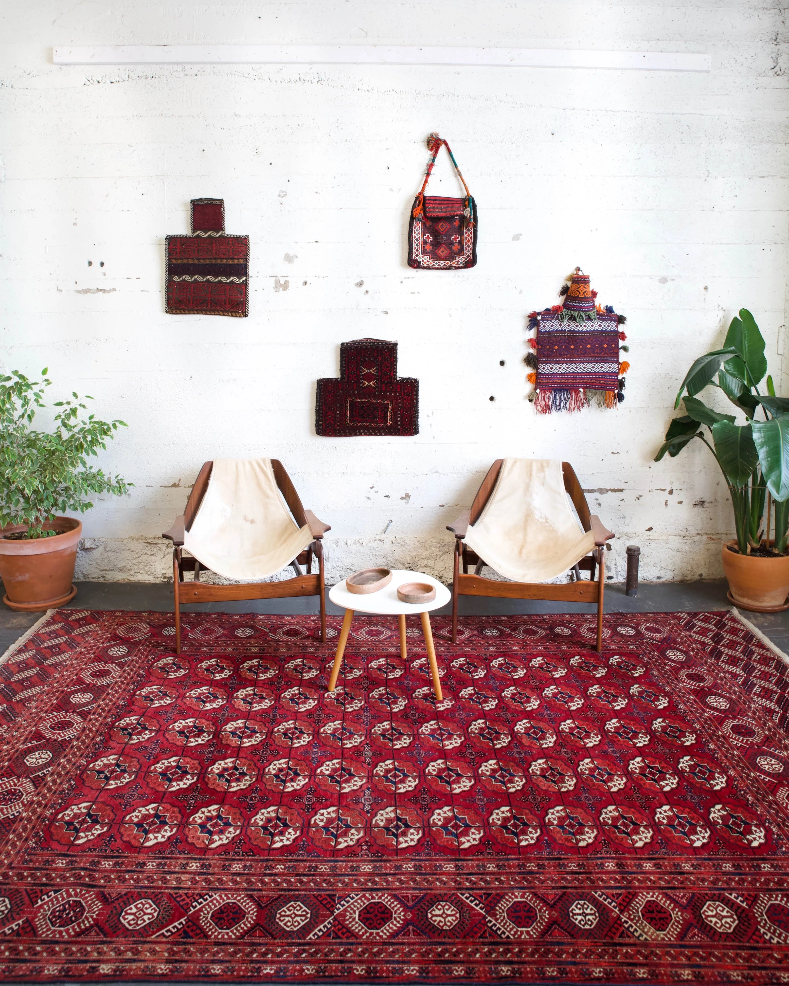 Antique Tekke Turkmen Rug