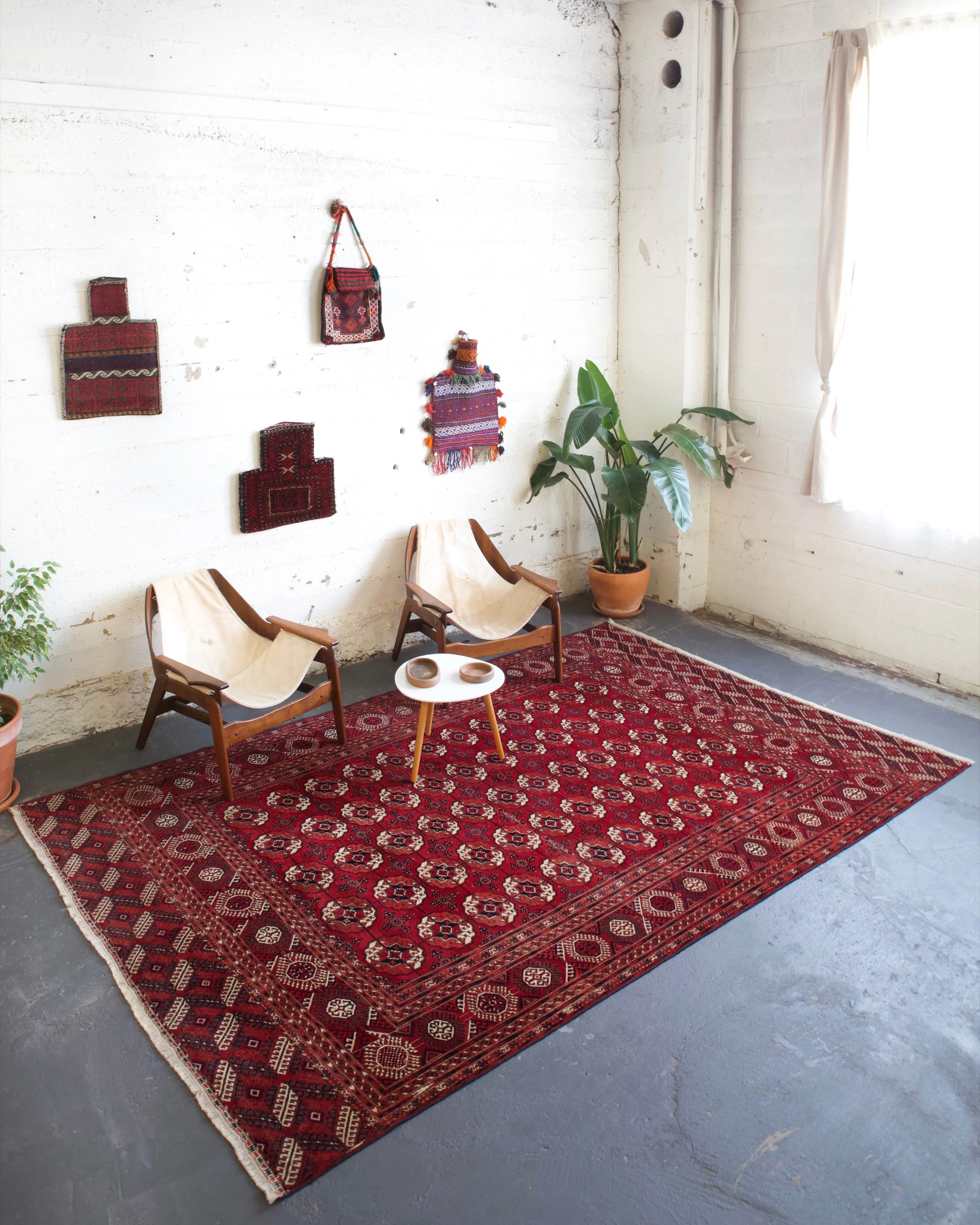 Antique Tekke Turkmen Rug