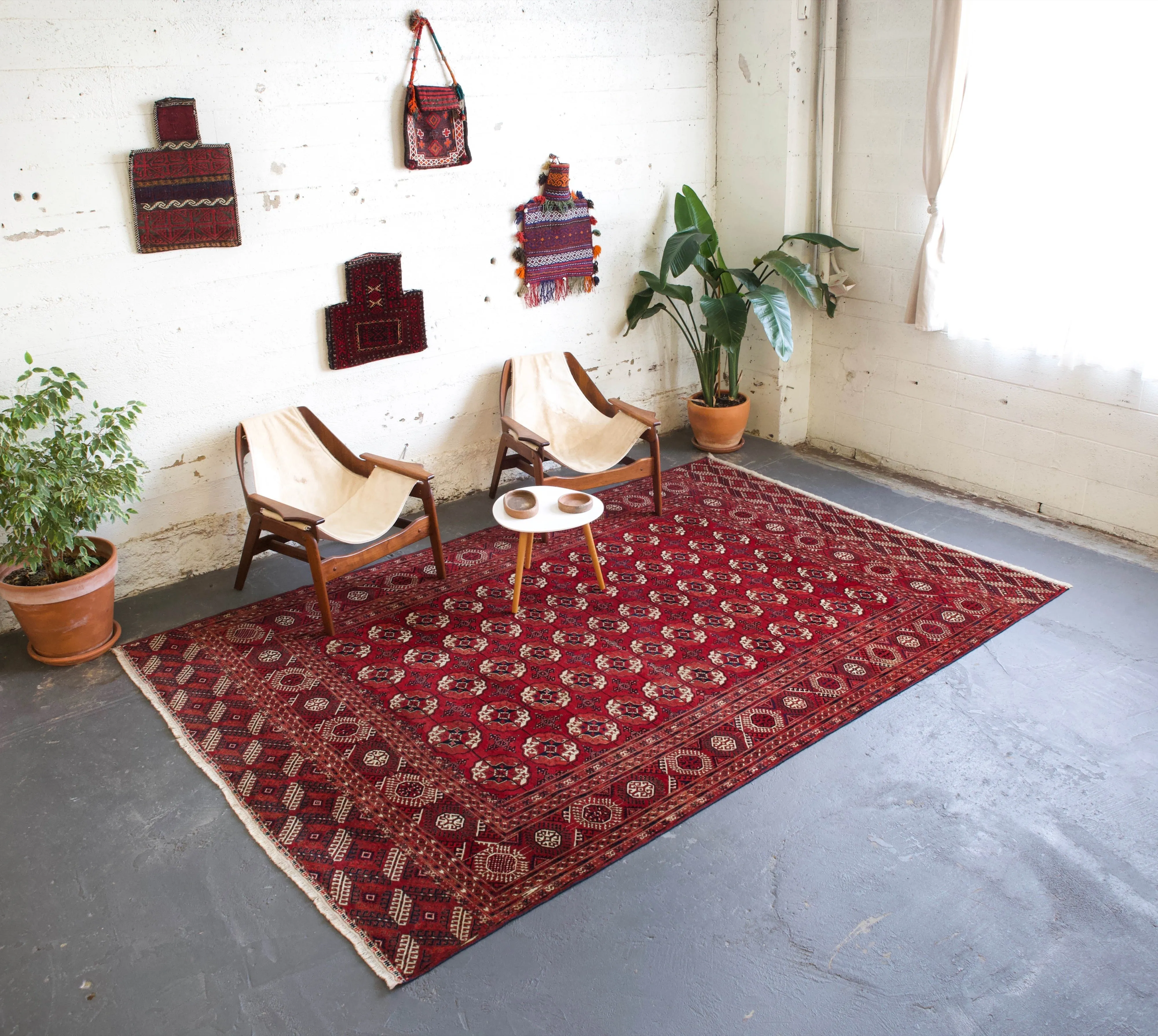 Antique Tekke Turkmen Rug