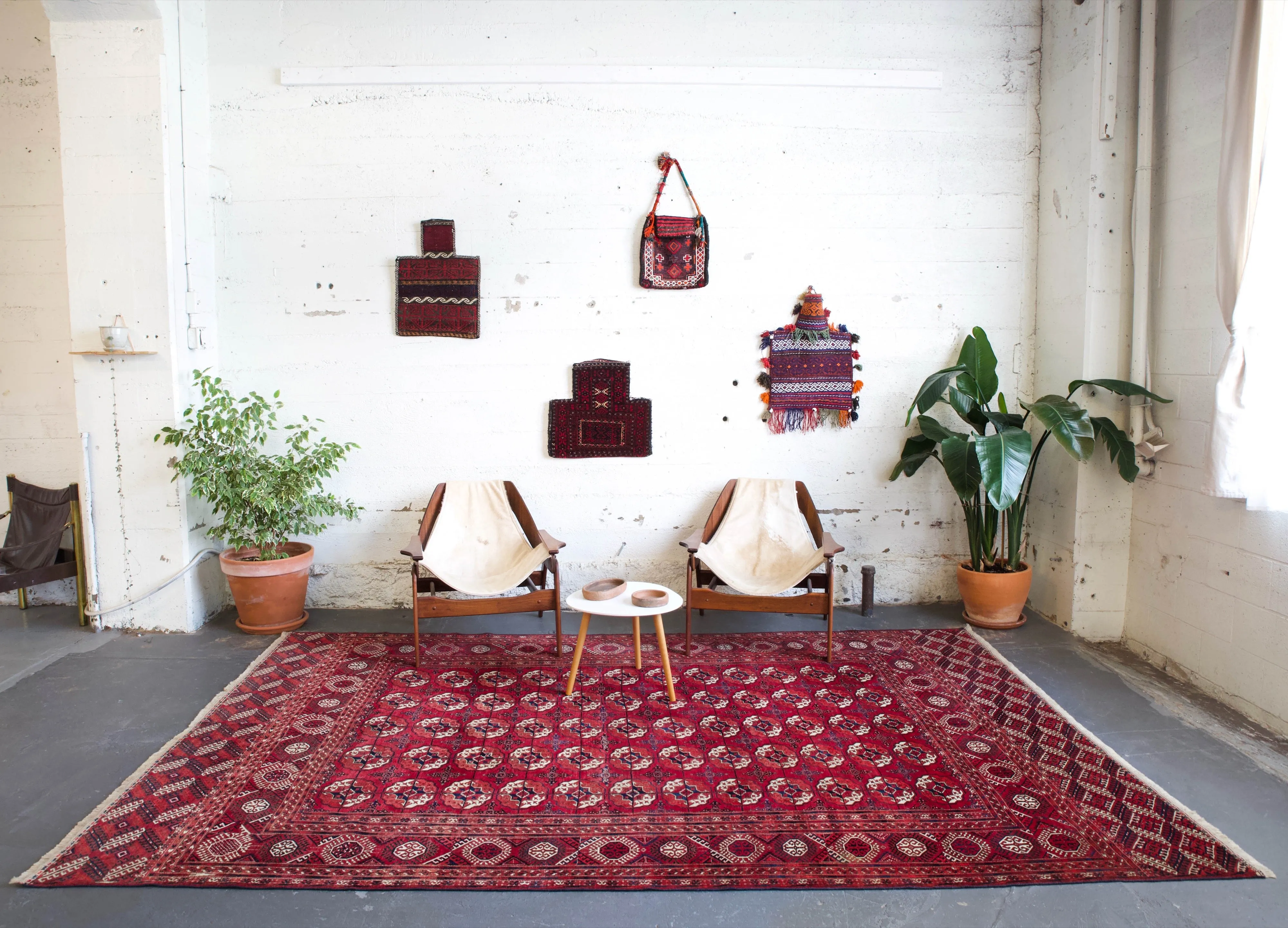 Antique Tekke Turkmen Rug