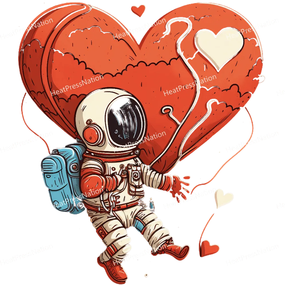 Astronaut Love Design