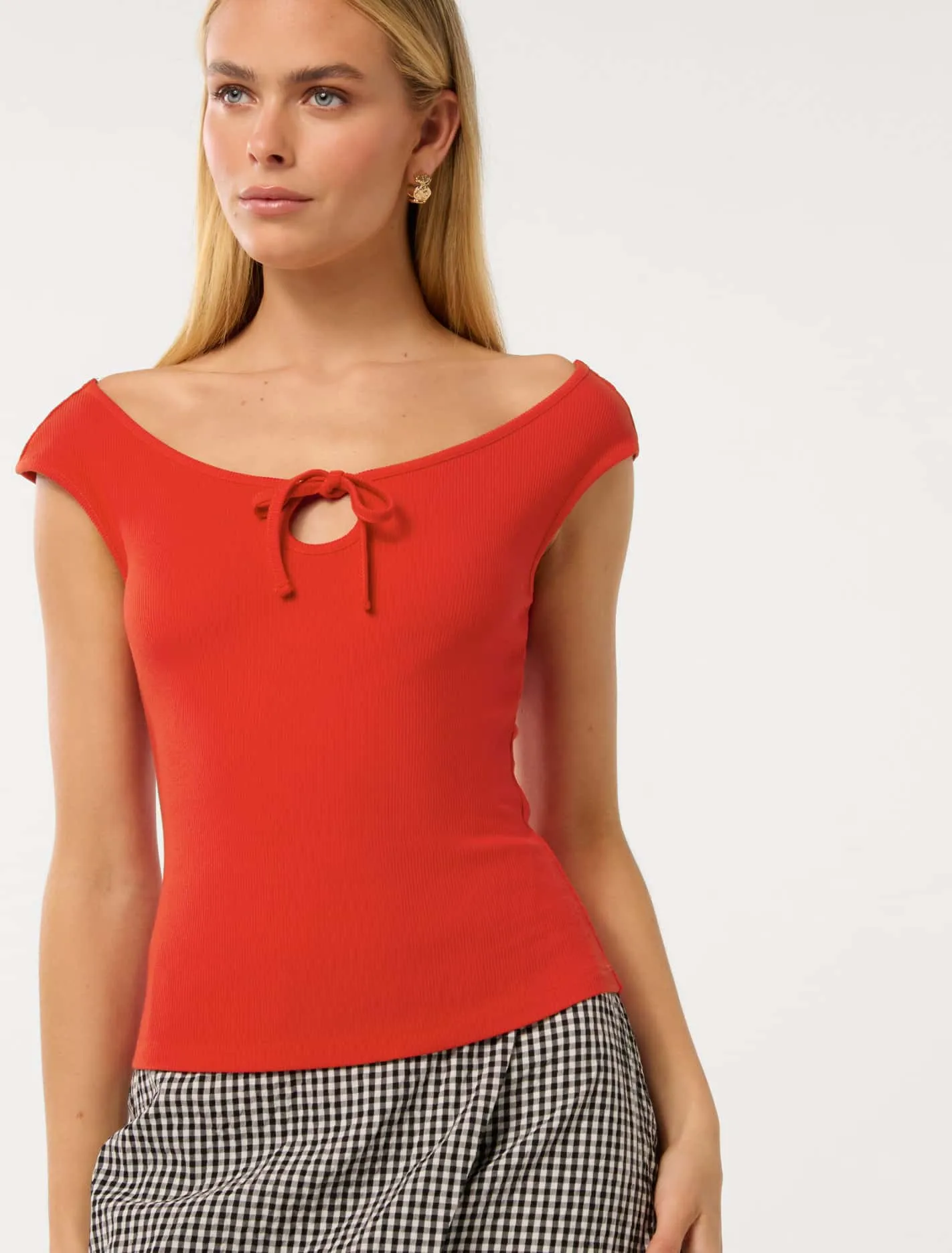 Audrey Tie Front Top