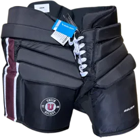 Bauer Pro - NCAA Pro Stock Hockey Goalie Pants (Black/Maroon)