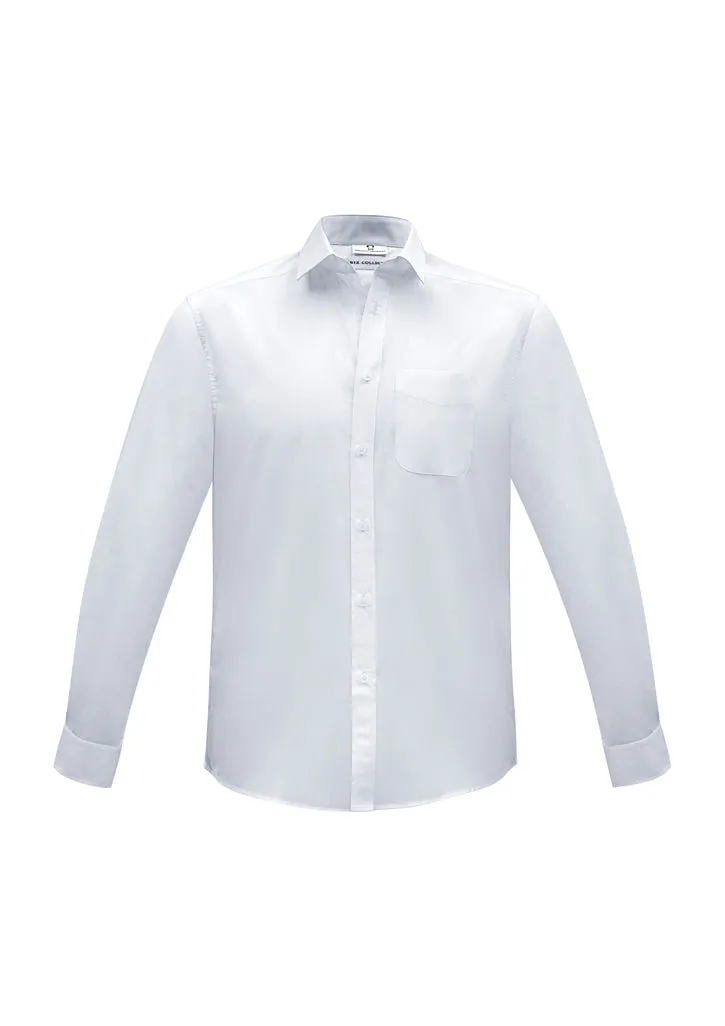 Biz Collection Mens Euro L/S Shirt-(S812ML)-Clearance