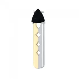 Black Magic Triple Diamond Silver & Gold Pendant MPD837
