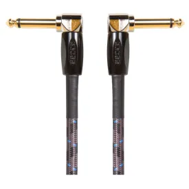 Boss BIC-3AA 3' Instrument Cable, Angled/Angled 1/4" Jack