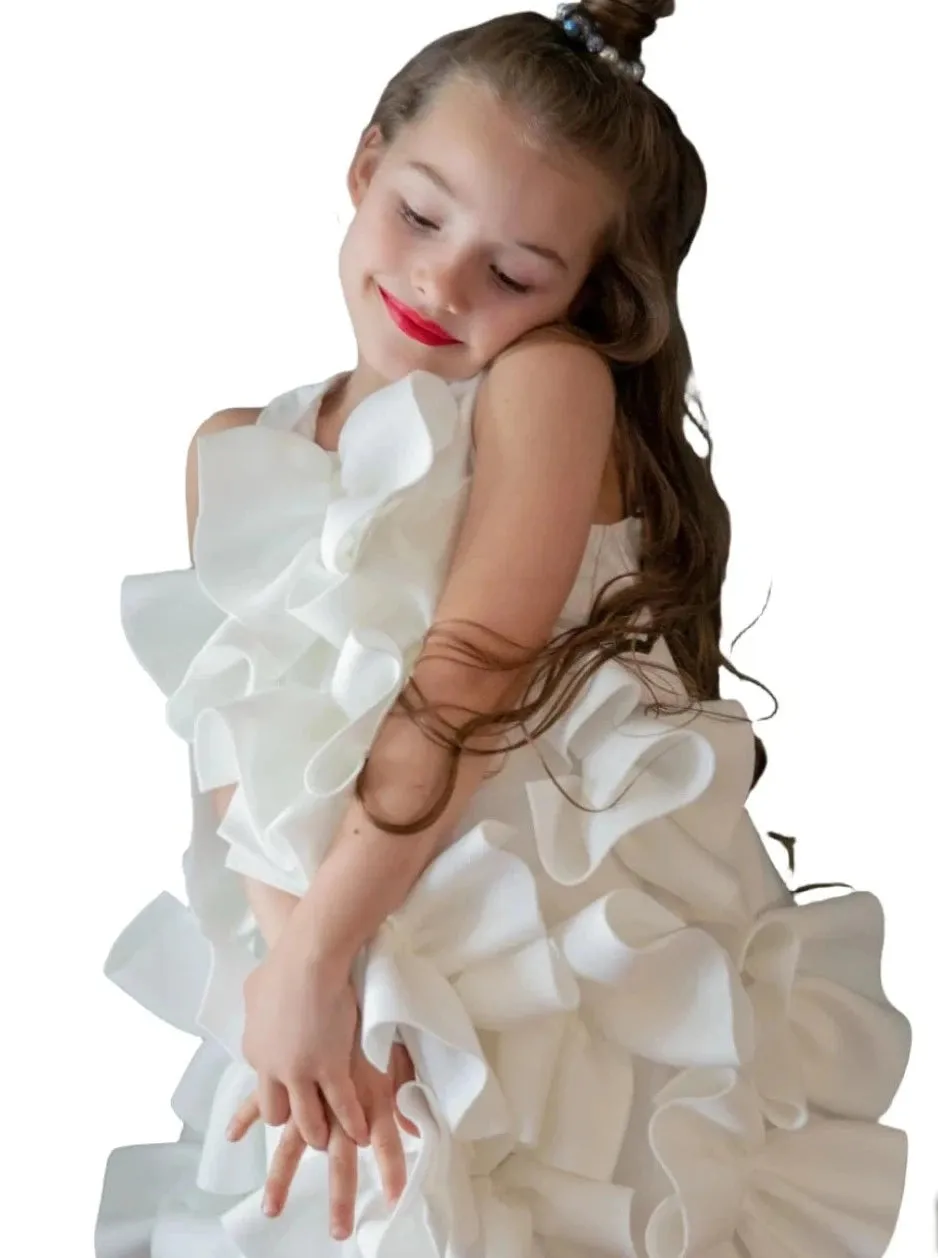 Bow Ruffled Dress