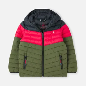 Boys Cairn Packaway Showerproof Jacket Colour Block | Joules
