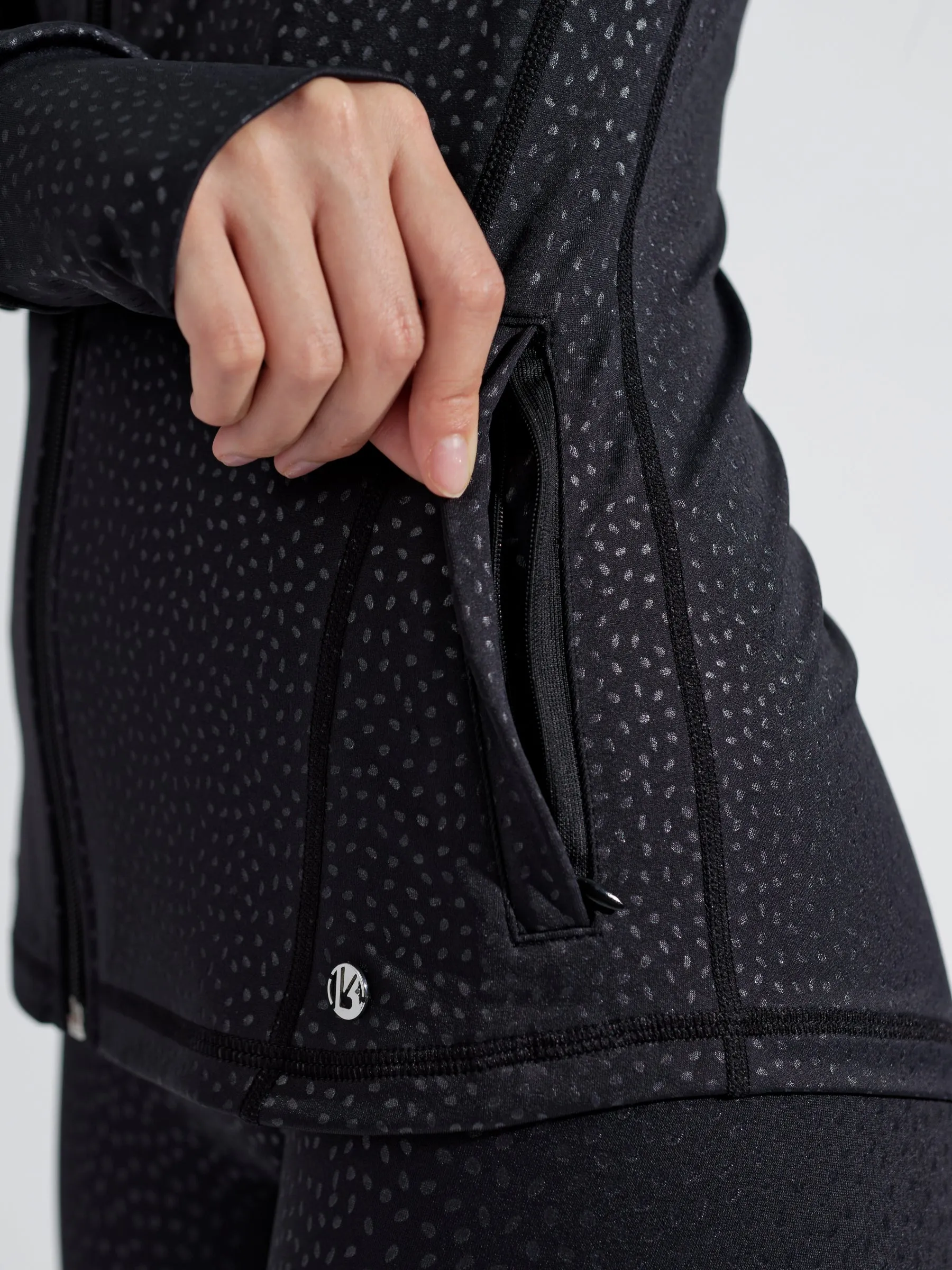 Core Jacket - Embossed Bossy Print