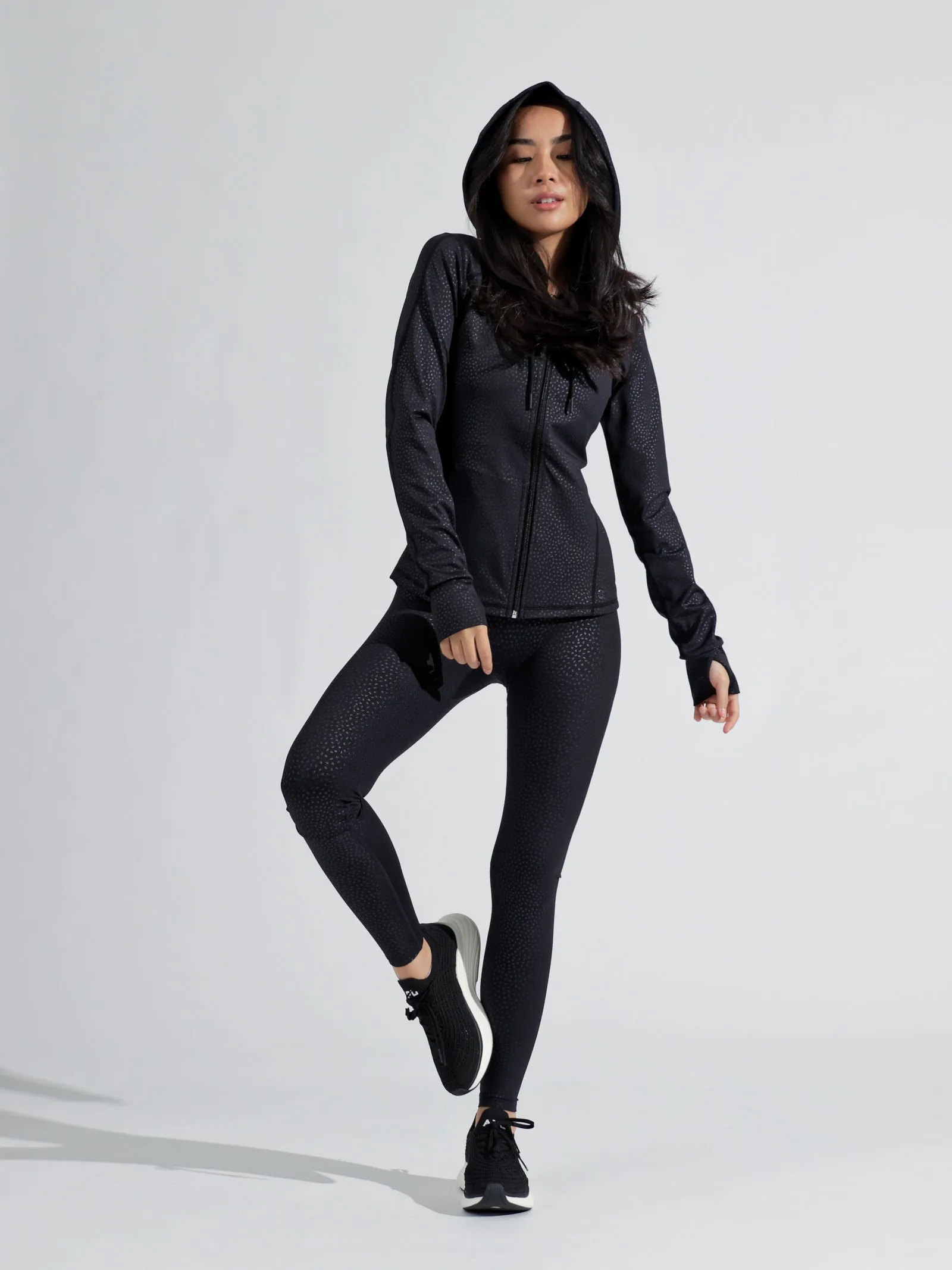 Core Jacket - Embossed Bossy Print