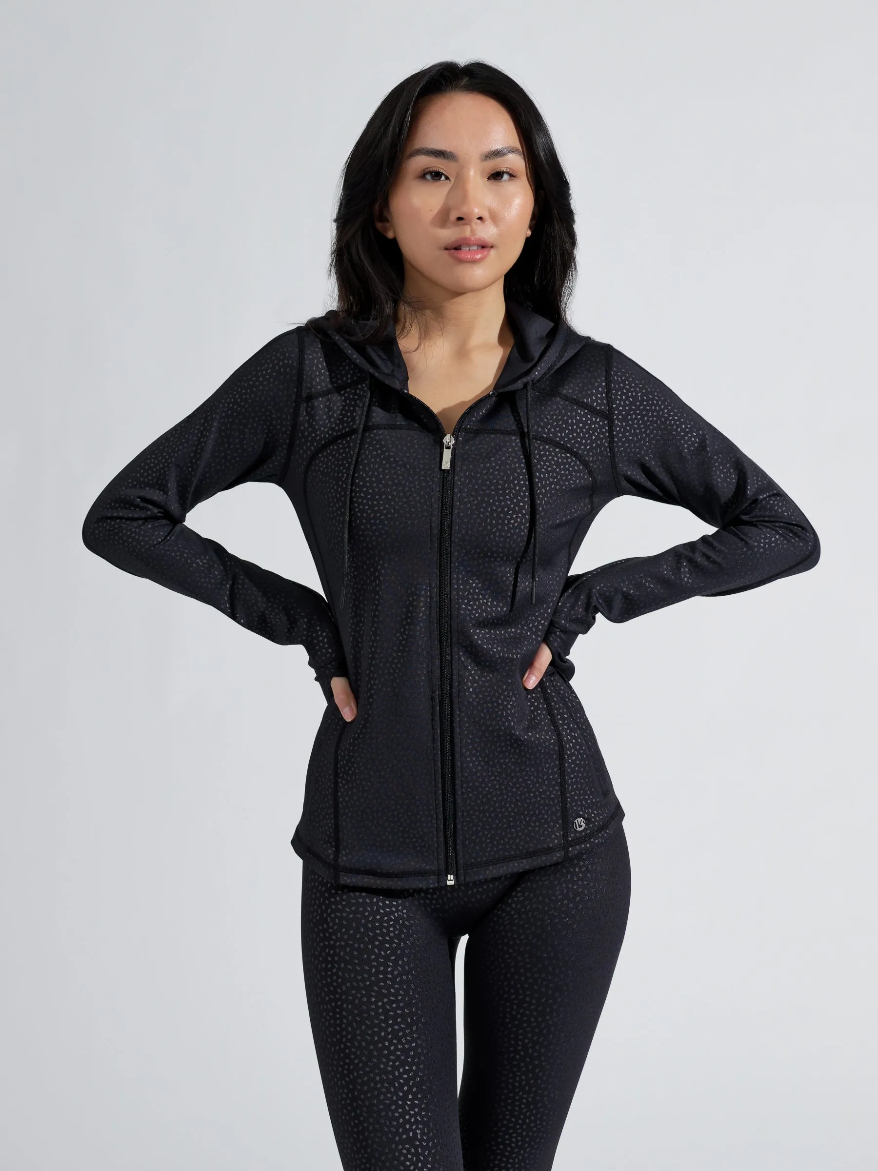 Core Jacket - Embossed Bossy Print