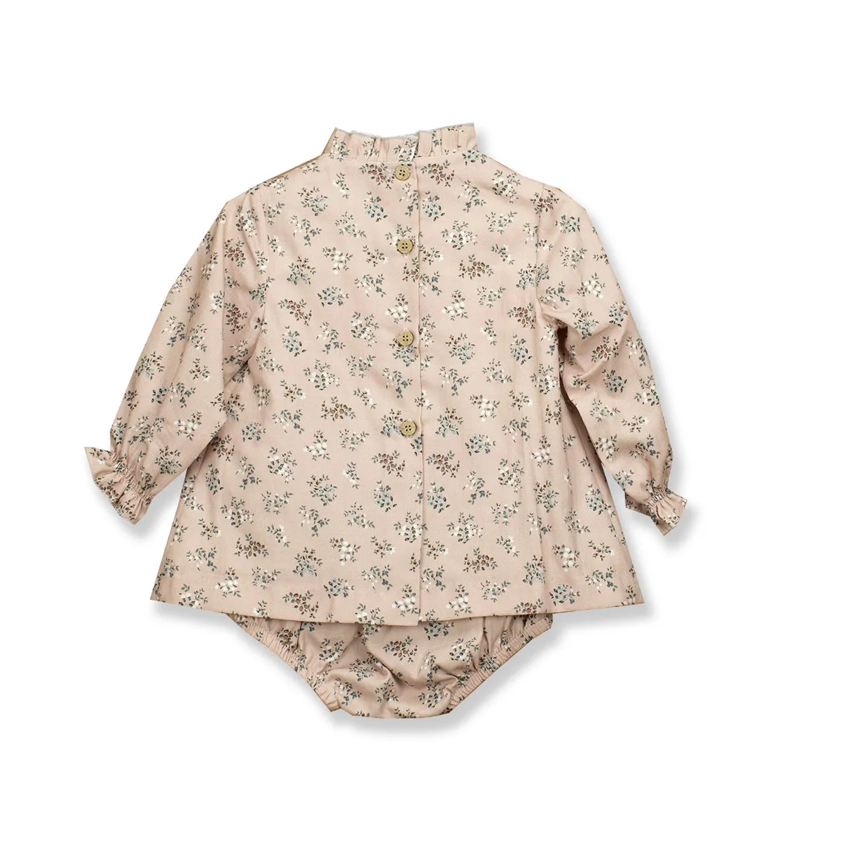 Dress- Floral Print with Bow