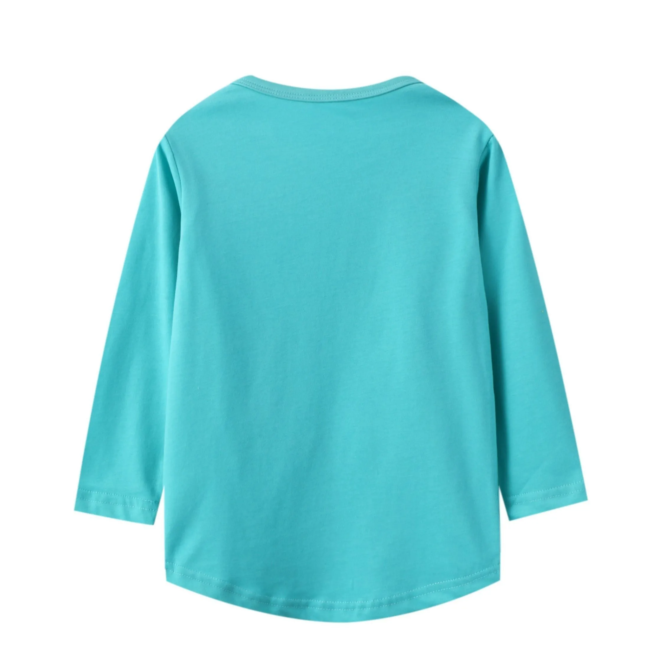 Girls Long Sleeve Unciron Top in Blue