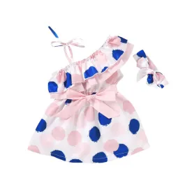 Girls Polka Dot Camisole Dress   Headband - ONLY 3 LEFT !!!