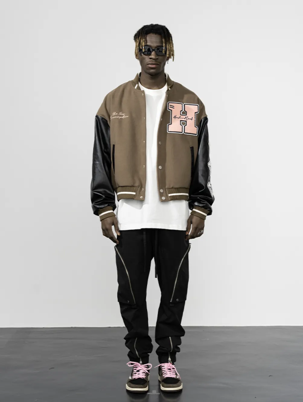 Harsh and Cruel New Century Embroidered Varsity Jacket