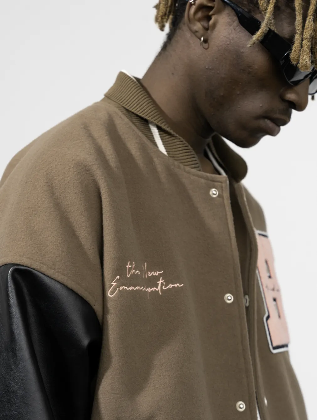 Harsh and Cruel New Century Embroidered Varsity Jacket