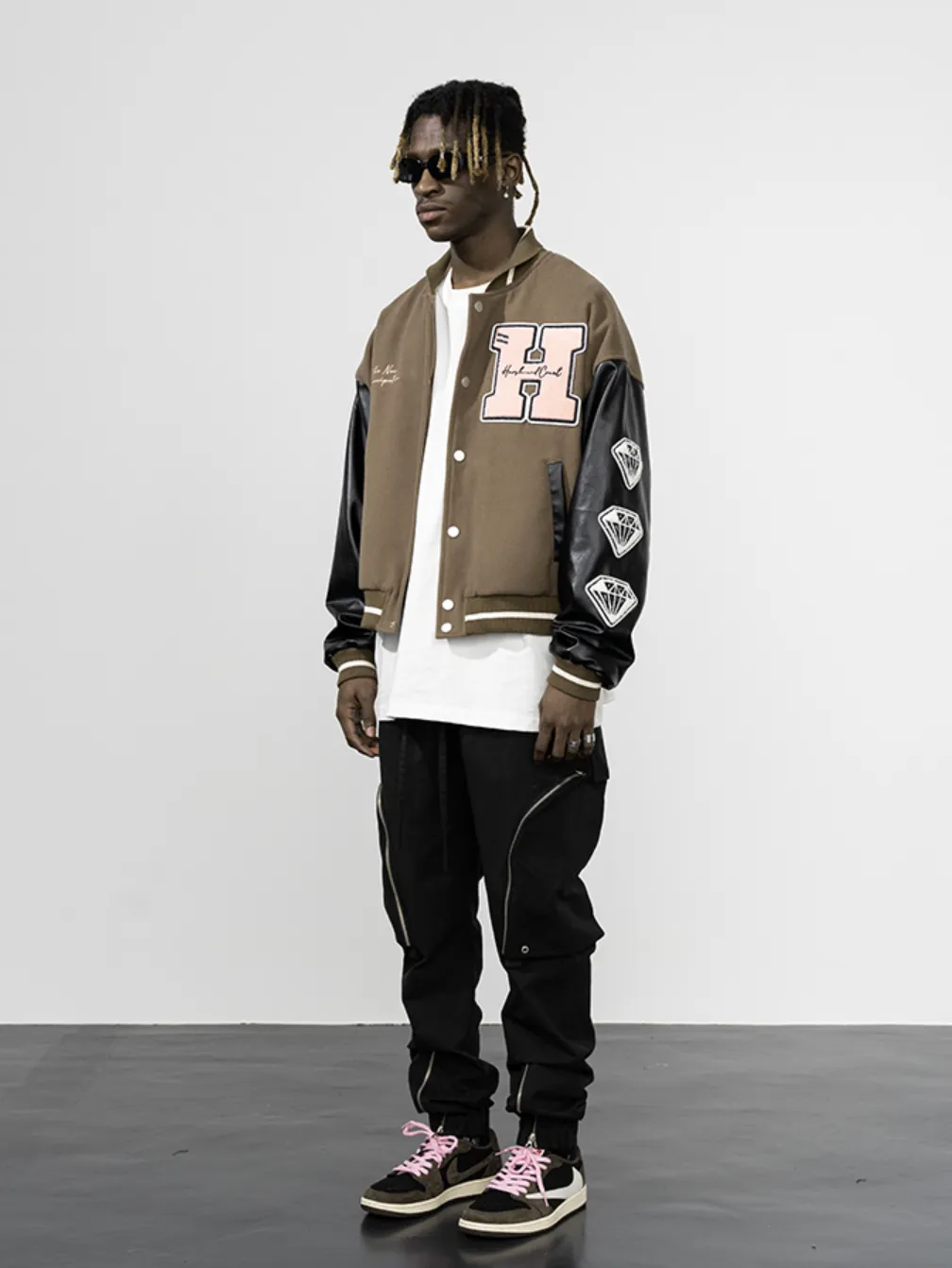 Harsh and Cruel New Century Embroidered Varsity Jacket