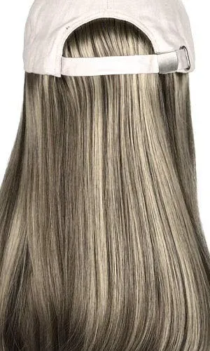 Henry Margu (Shorty Hat Beige - Synthetic Baseball Cap Wig in 12H