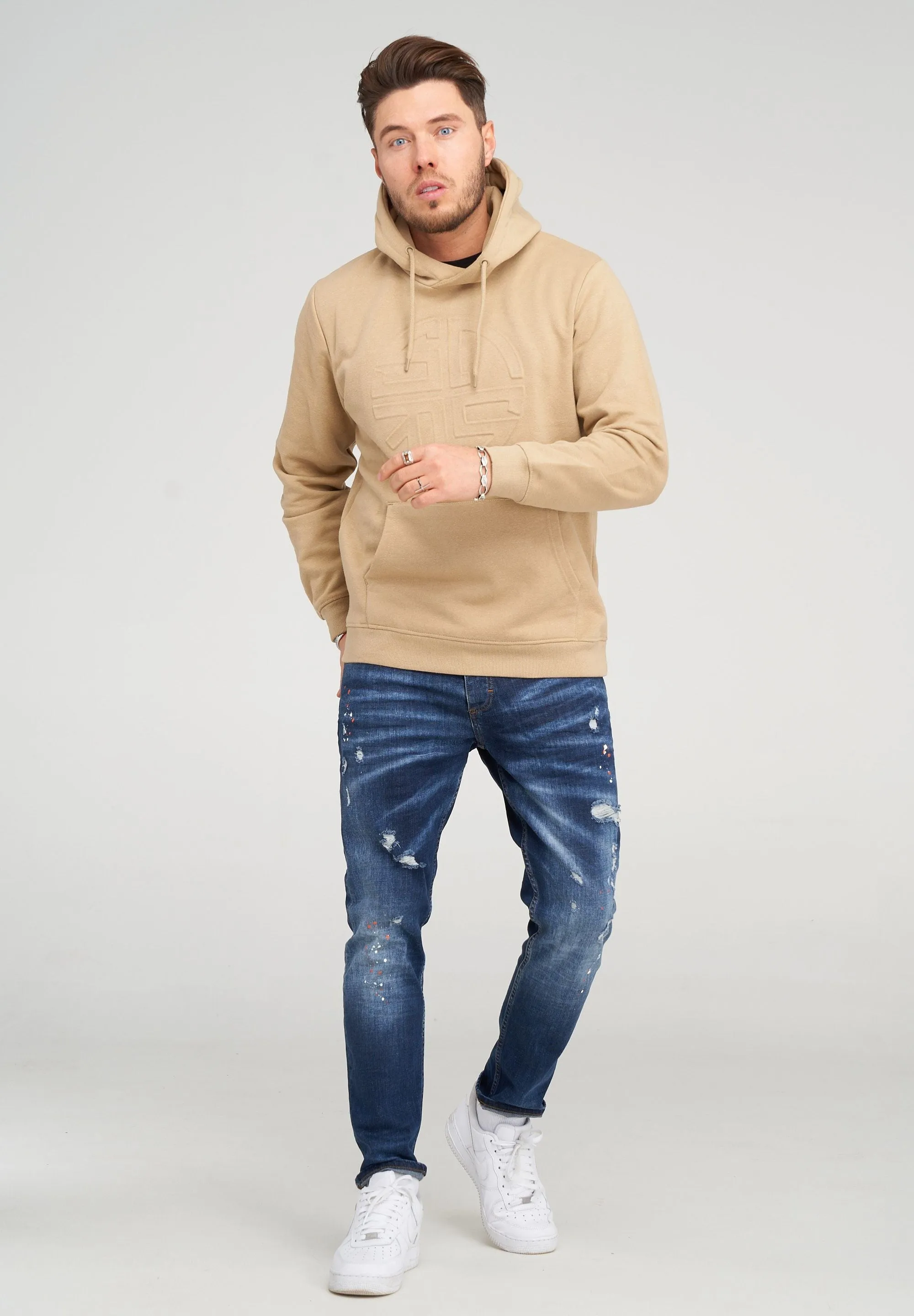 Hoodie Beige CONCRETE