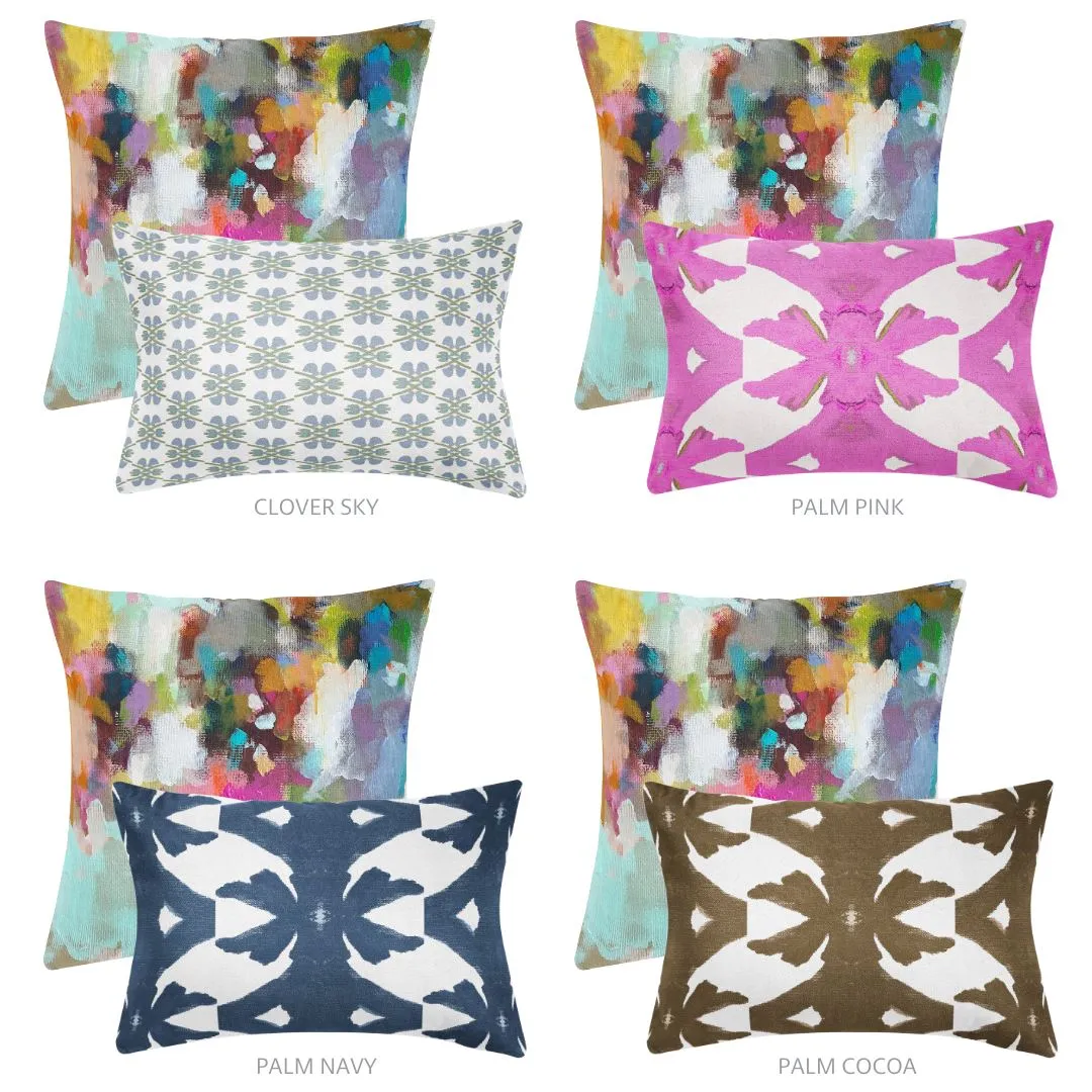 Indigo Girl 22x22 Pillow