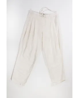 Ivory Pleated Salwar Pant