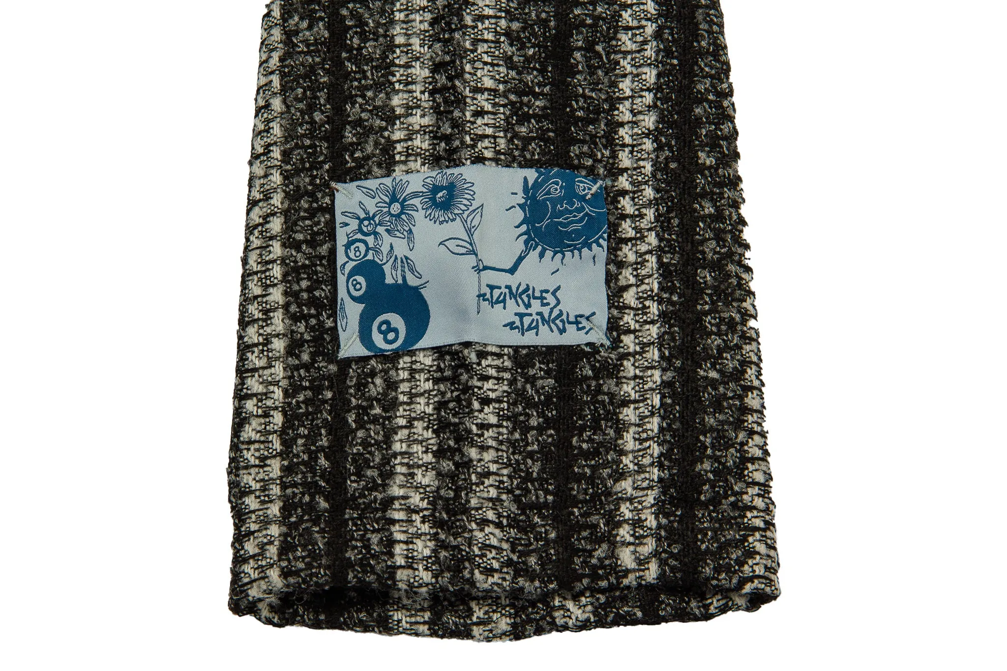 Jungles Jungles Boucle Minimal Work Wear Jacket "Black Stripe"