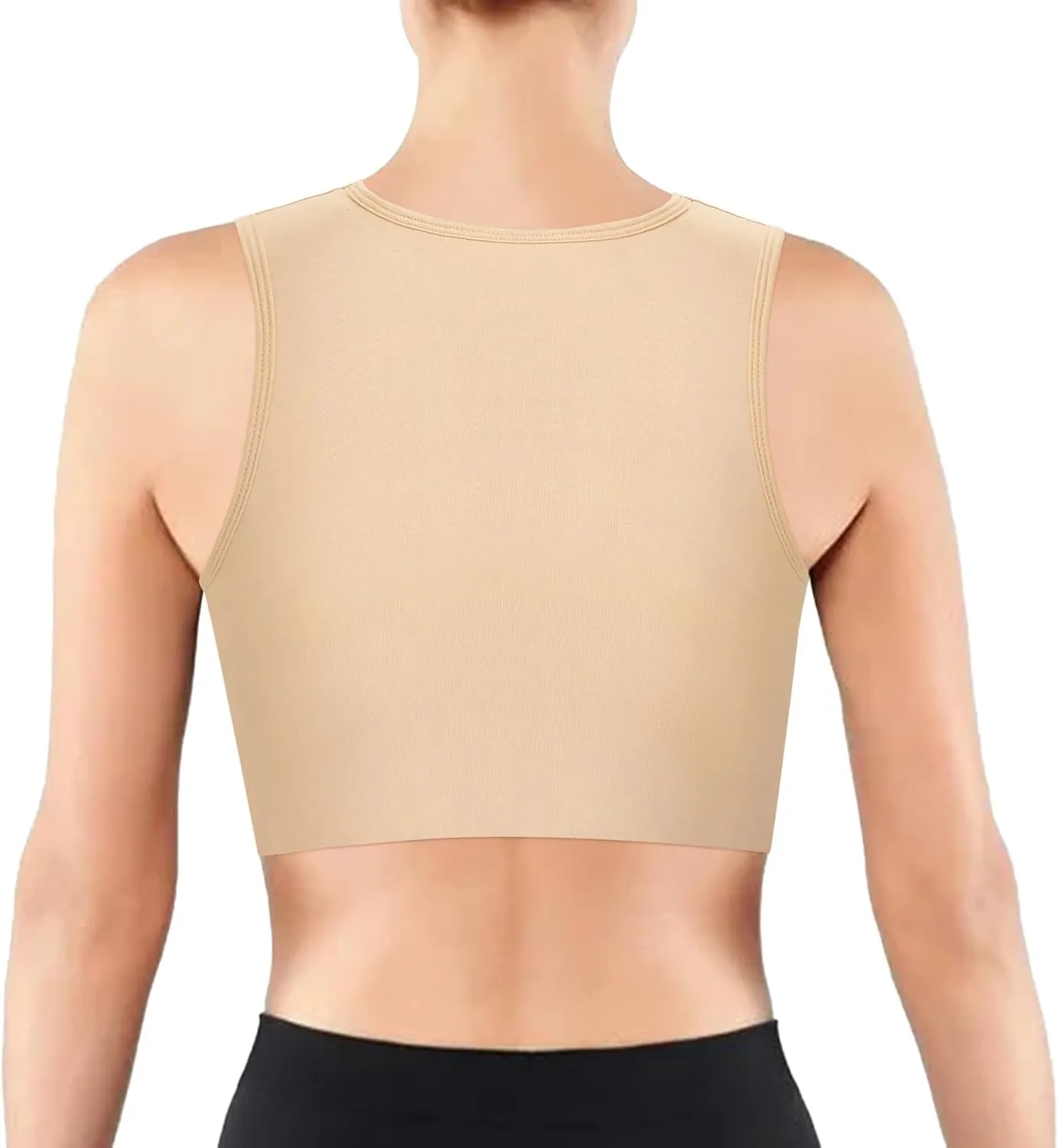 LEINIDINA Chest Binder for Transgender FTM LGBT Tomboy Tops Women Breathable Binder Bra Tank Tops Elastic