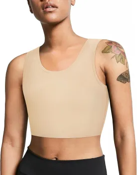 LEINIDINA Chest Binder for Transgender FTM LGBT Tomboy Tops Women Breathable Binder Bra Tank Tops Elastic