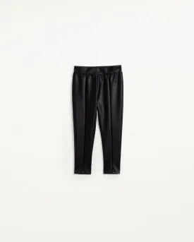 Little Girl Faux Leather Legging