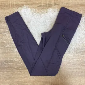 Lululemon - Women's Fleece-Lined Pocket Leggings: Purple-women-2