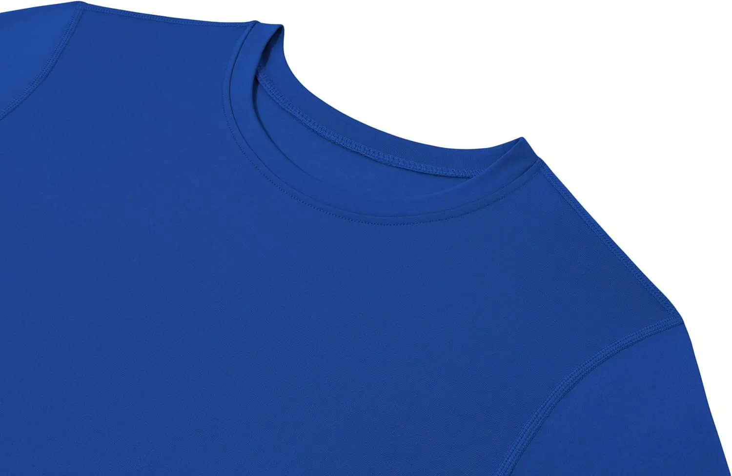 Men's Compression Shirts Long Sleeve Athletic Workout Top, Rash Guard Base Layer Sports Undershirt - Crew Neck