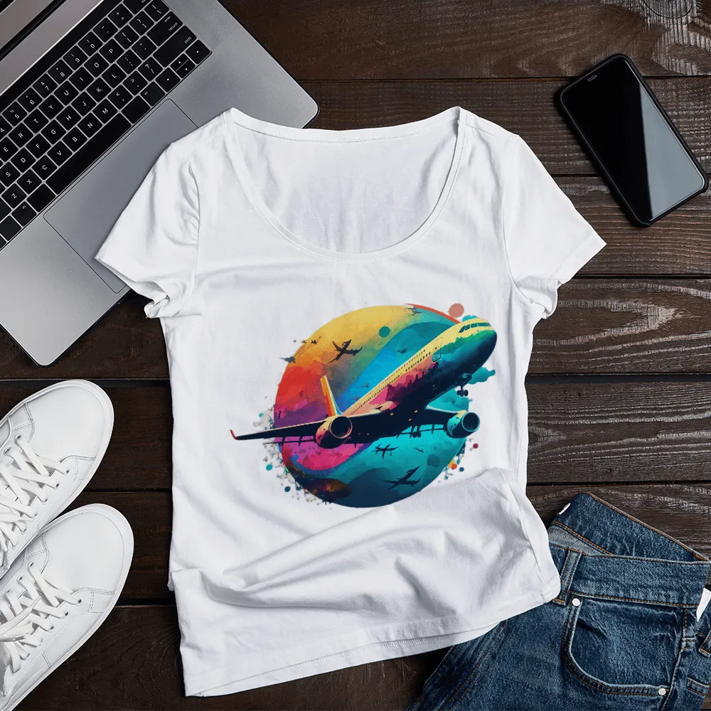 Neon Plane Design