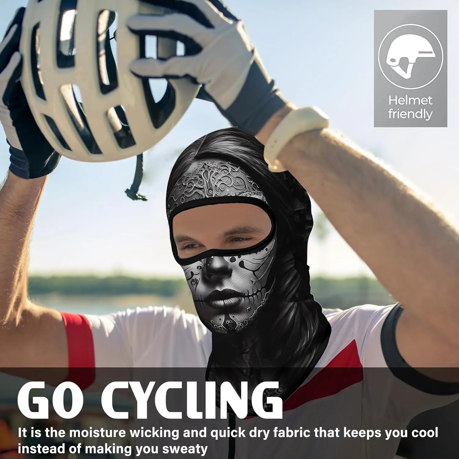 Obacle Balaclava Face Mask for Men Women Motorcycle Ski Hunting Cycling Fishing