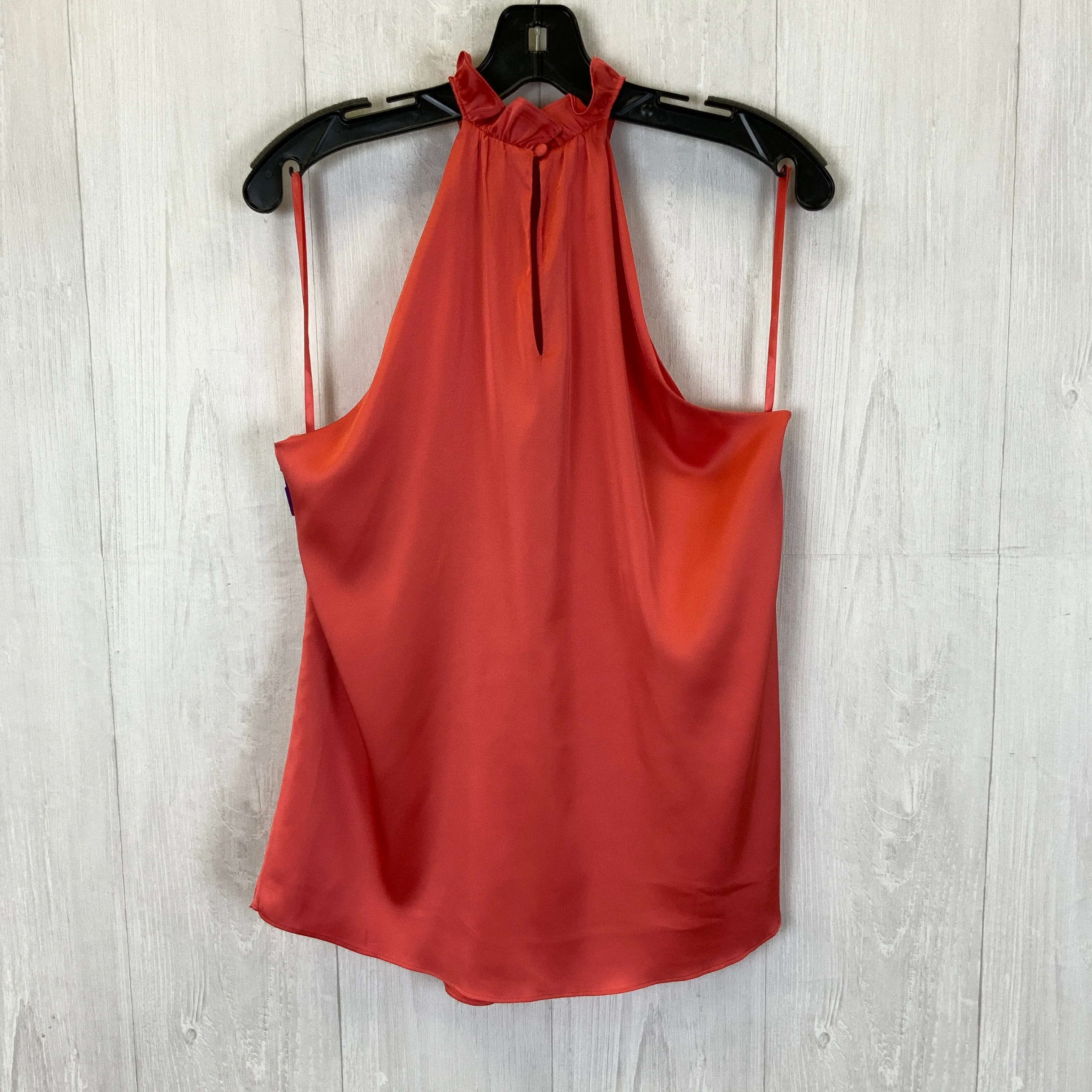 Orange Top Sleeveless White House Black Market, Size M