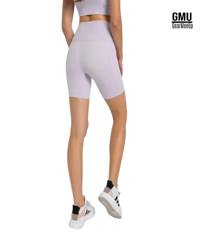 Reset High Waist Side Pockets Shorts