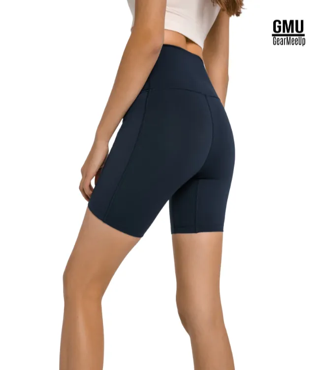 Reset High Waist Side Pockets Shorts
