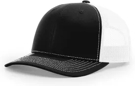 Richardson 112 Trucker Hat Top Selling Colors Snapback Cap One Size Fits Most Adults, Men, Women or Youth