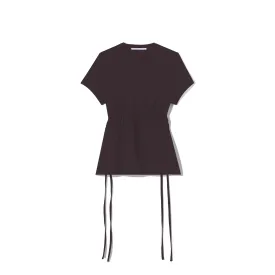Ruched Side Tie T-Shirt