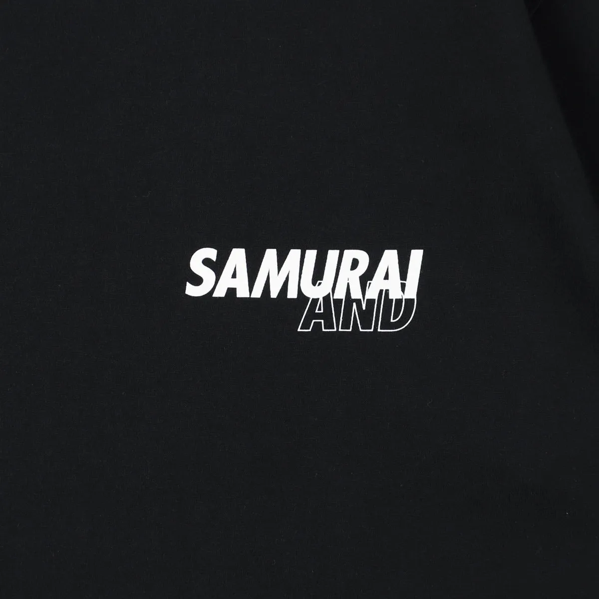SAMURAI CHAMPLOO x WDS SAMURAI (S_E_A) S/S TEE / BLACK