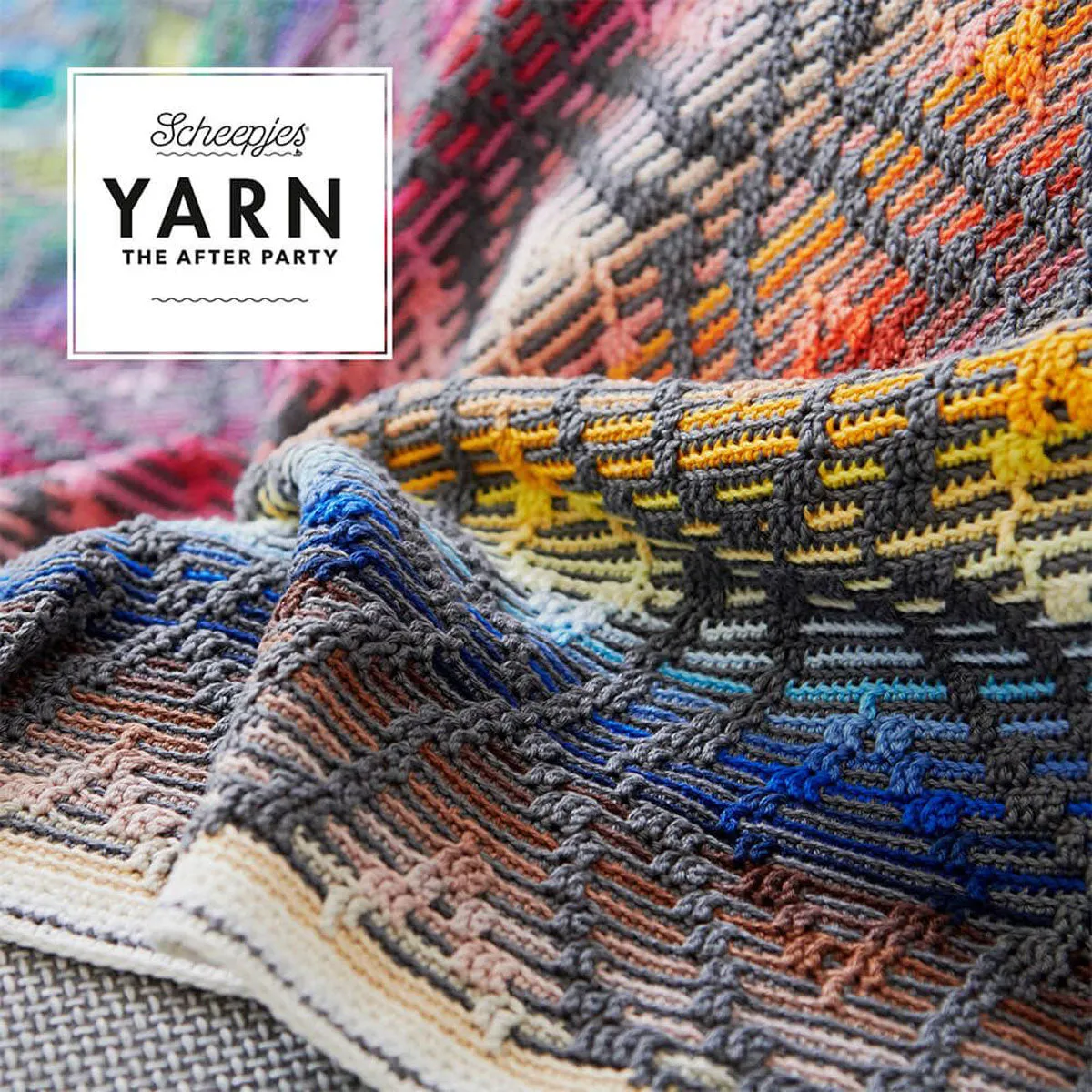 Scheepjes YARN The After Party Patterns - 47 Diamond Sofa Runner
