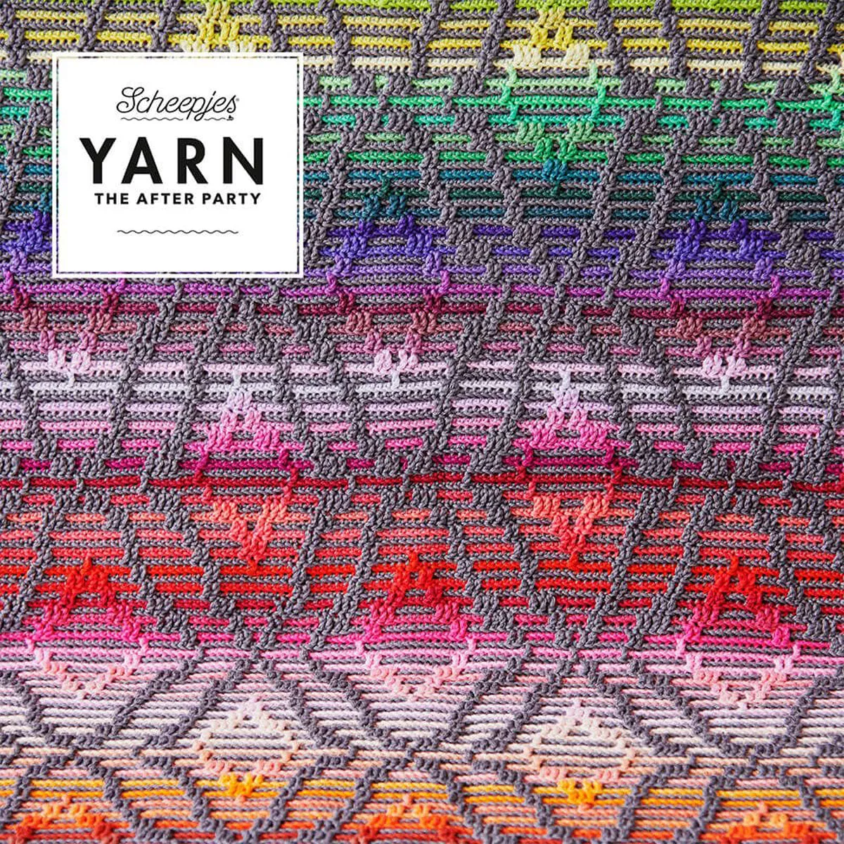 Scheepjes YARN The After Party Patterns - 47 Diamond Sofa Runner
