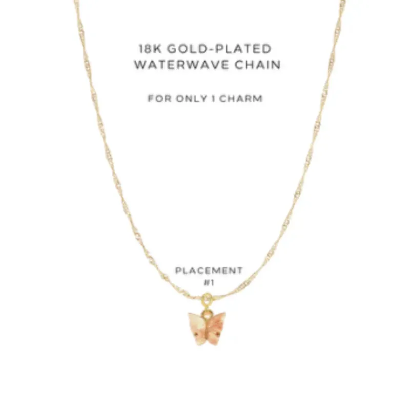 Simple Charm Necklace (for 1 Charm) - Customer's Product with price 24.00