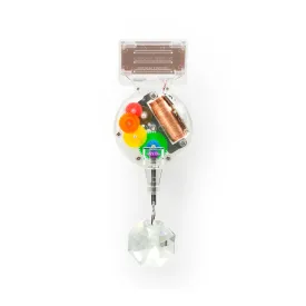 Solar Powered Rainbow Maker Suncatcher with Crystal